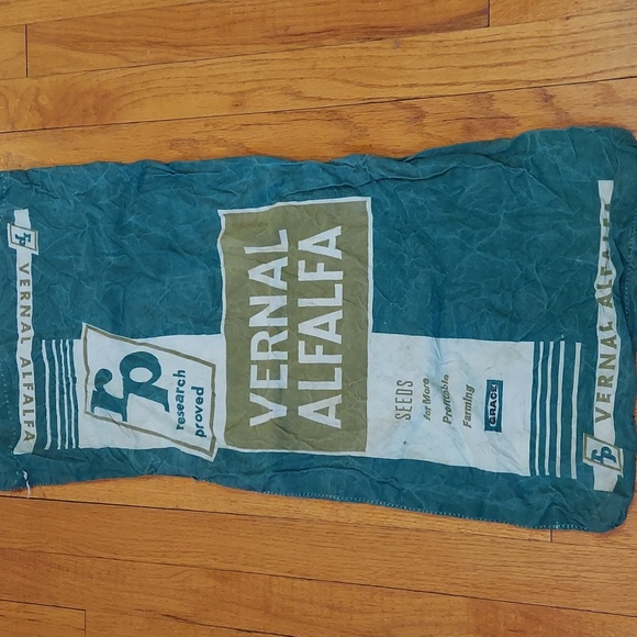 Vintage Alfalfa Feed Sack - Picture 5 of 10